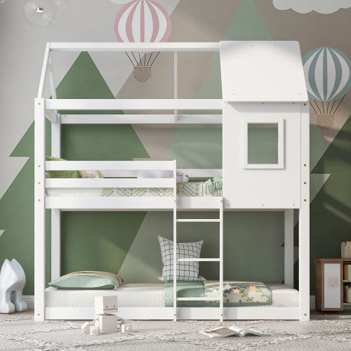 Treehouse Style Kids Bunk Bed