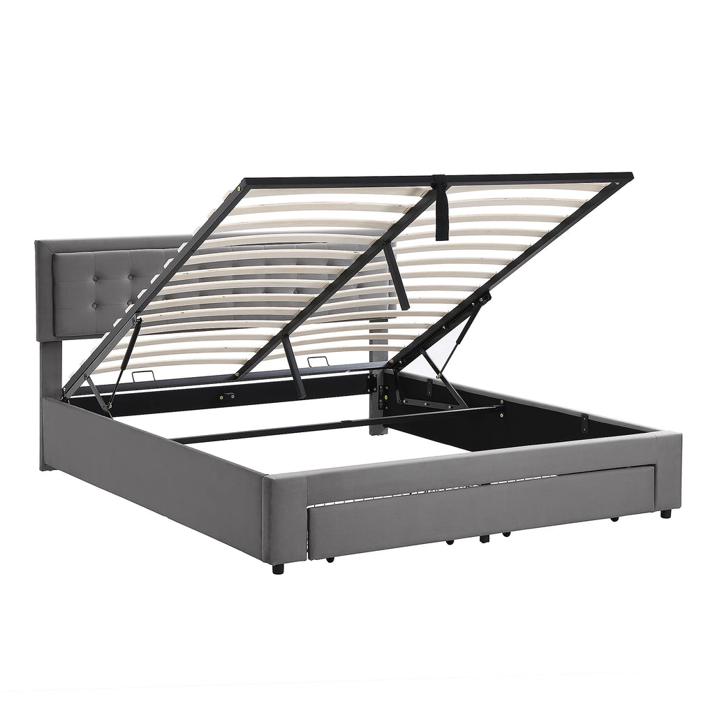 Maria Ottoman Super King Bed