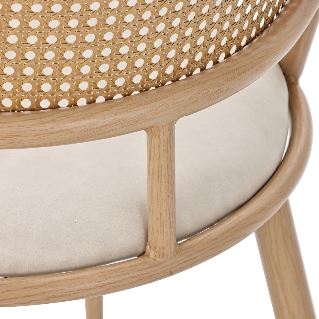 Set Of 4 Bamboo Dining Set