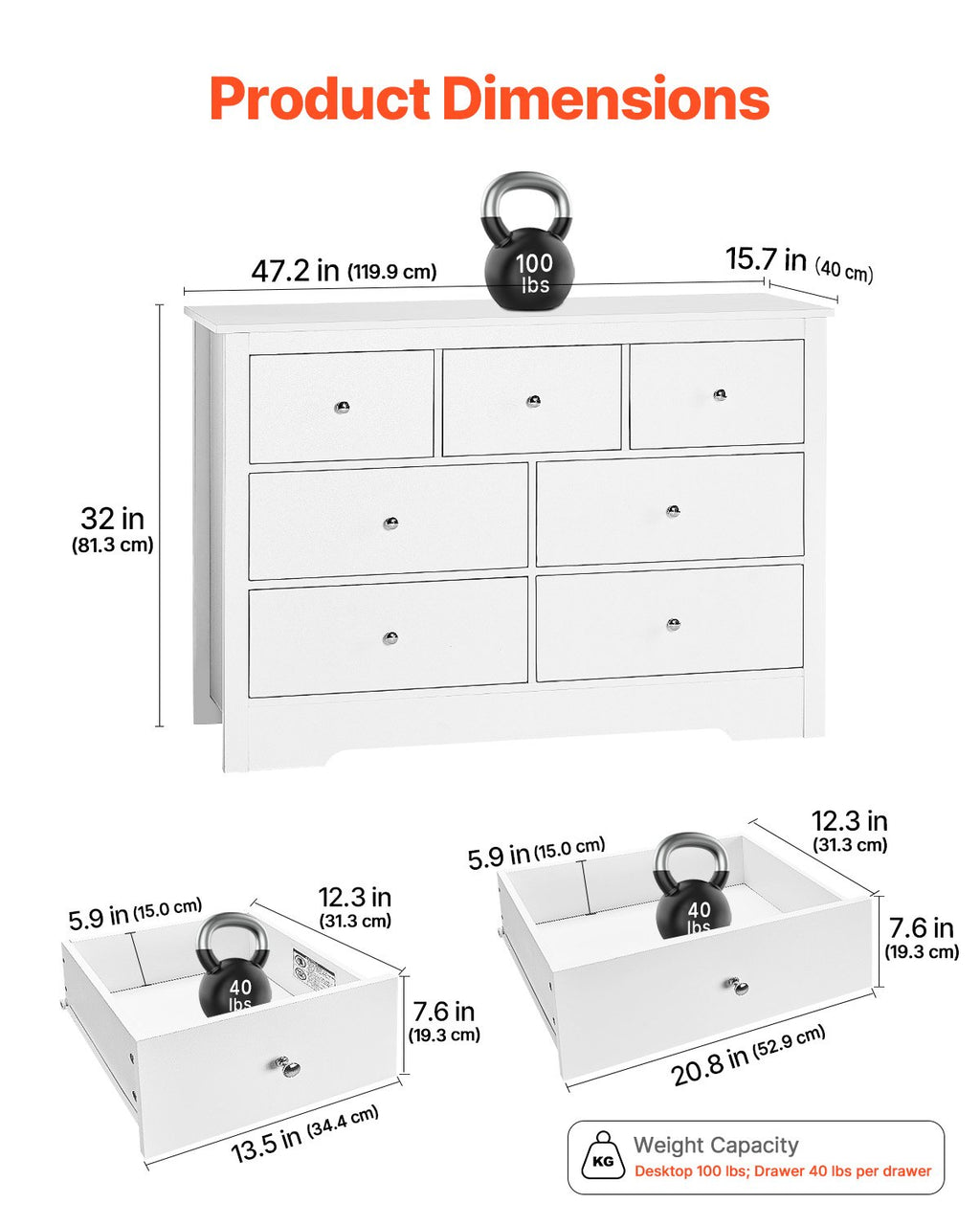 The Valen 7-Drawer Dresser
