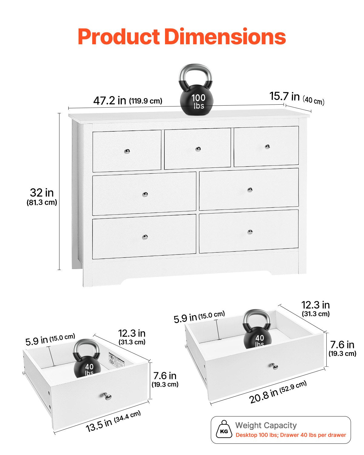 The Valen 7-Drawer Dresser
