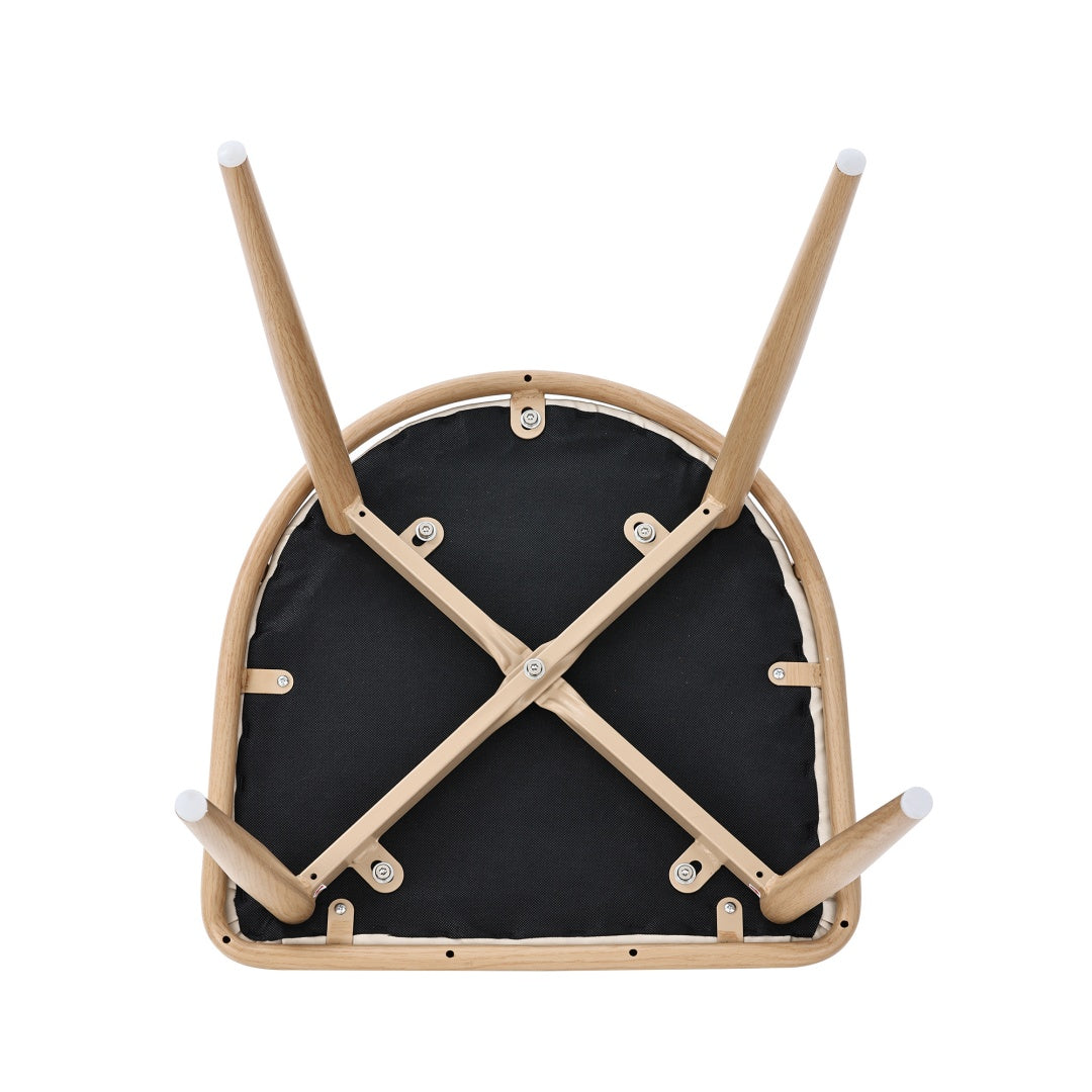 Set Of 4 Bamboo Dining Set