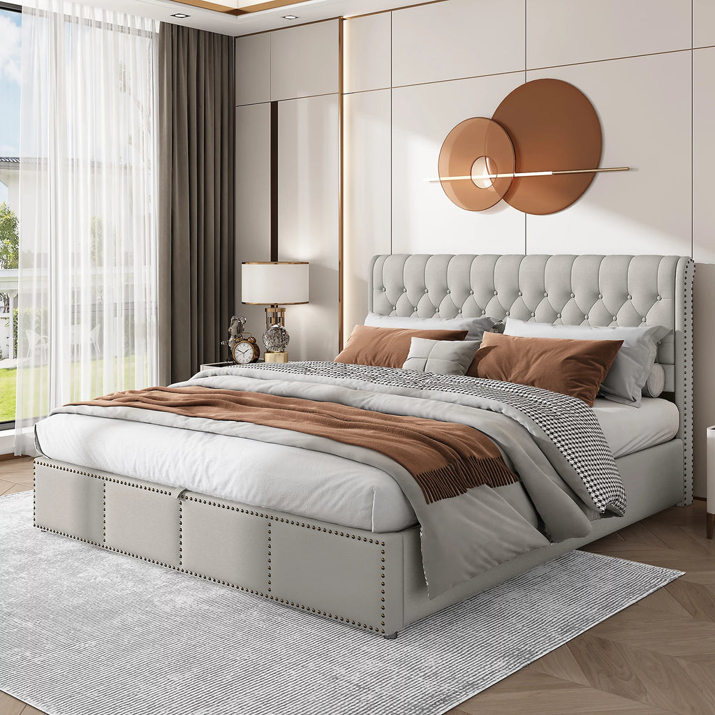 Estrela Ottoman Double Bed