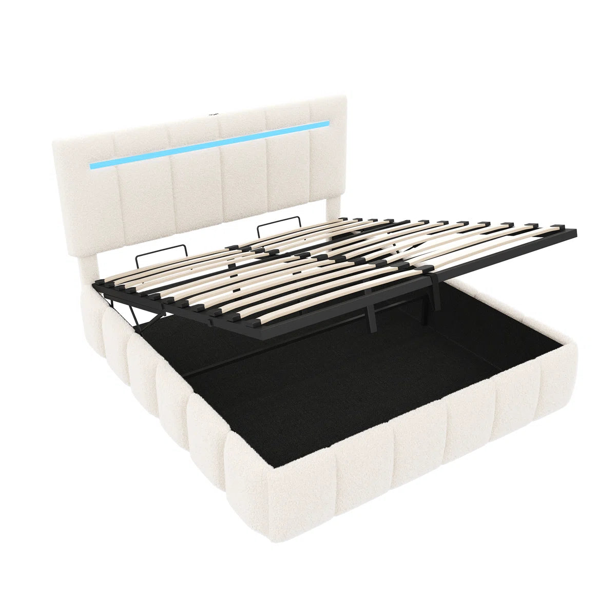 Savoy Bouclé Charge King Bed