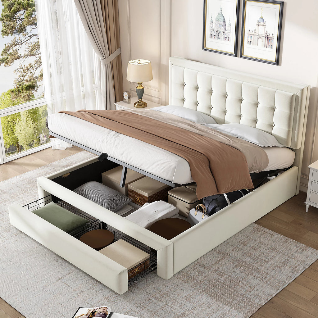 Maria Ottoman Double Bed