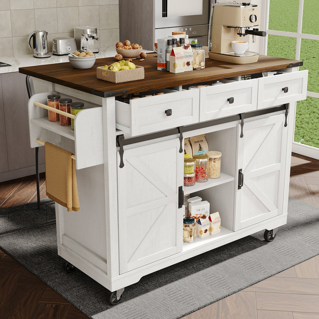 Valley Extendable Kitchen Island
