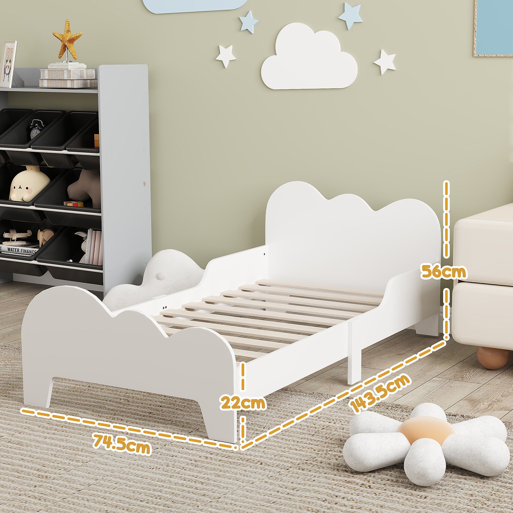 Cloud Toddler Bed