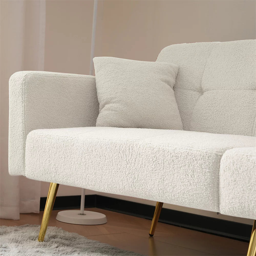 Kensington 2-Seater Sofa Bed - Beige