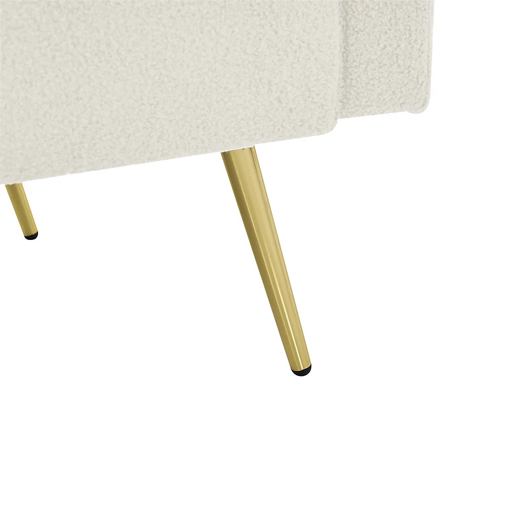 Kensington 2-Seater Sofa Bed - White