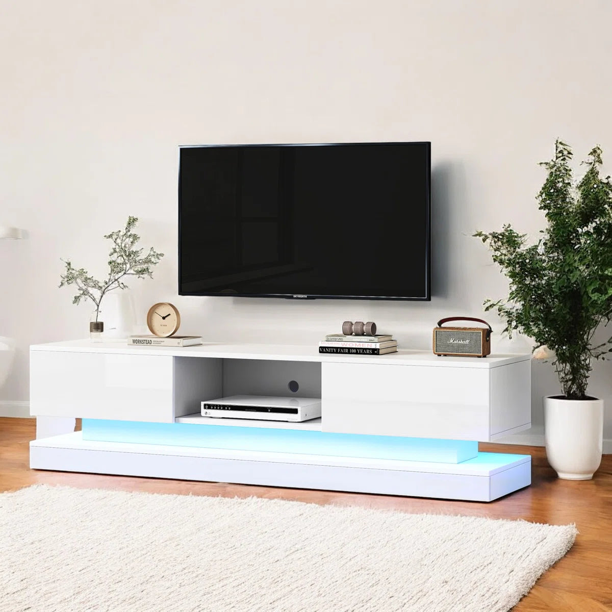 Aurora LED TV Stand