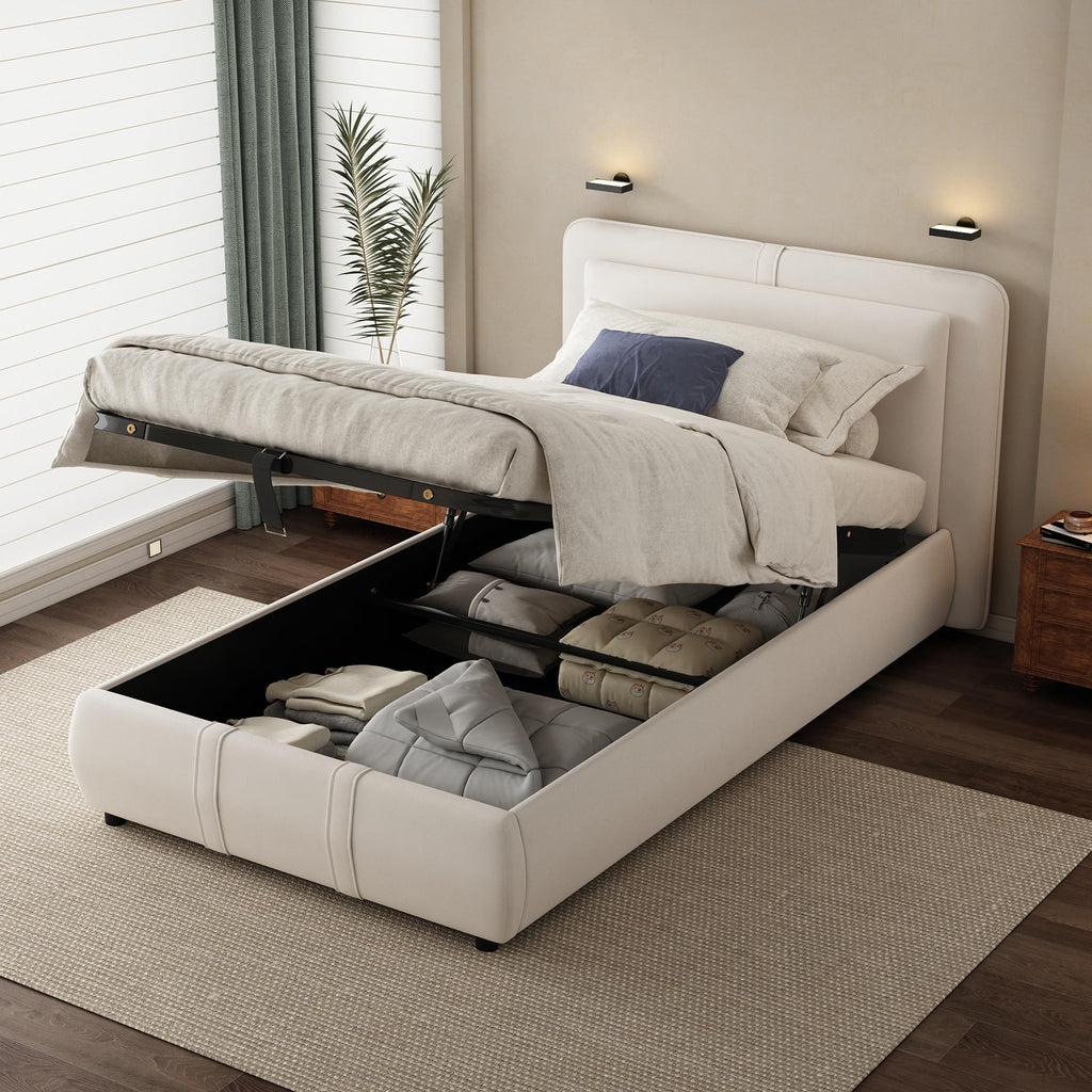 Monroe Ottoman Single Bed