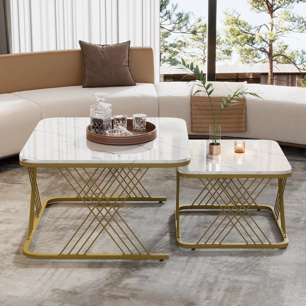 Gatsby Duo Square Coffee Table