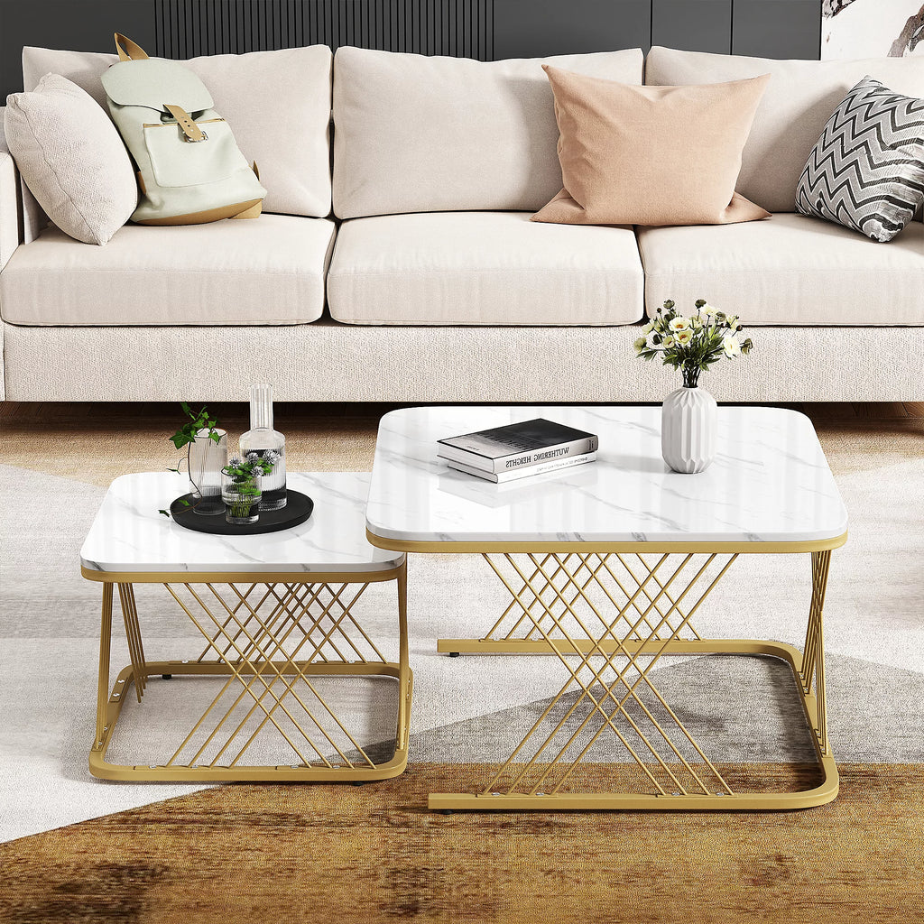 Gatsby Duo Square Coffee Table