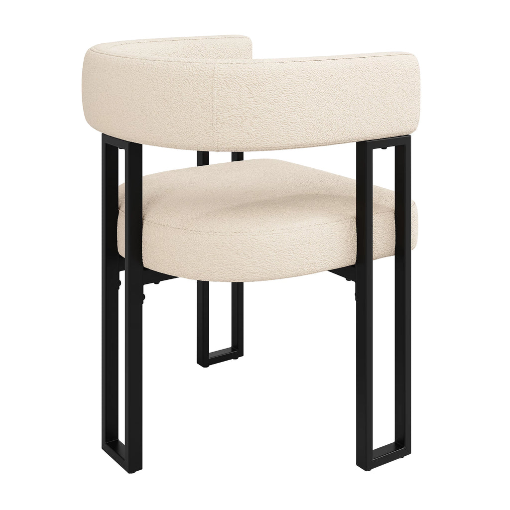 Mia Curve Dining Chairs - Set of 2