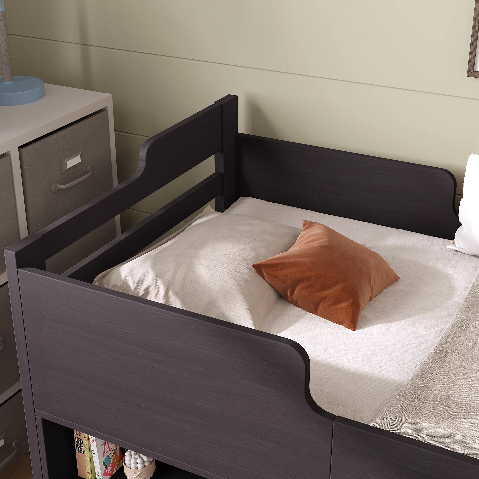 Alba Storage Cabin Bed - Espresso Brown