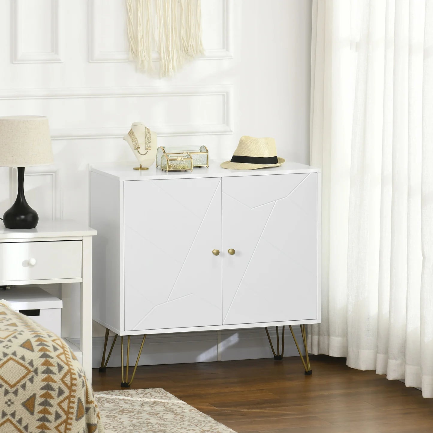 The Celeste Luxe Entryway Cabinet