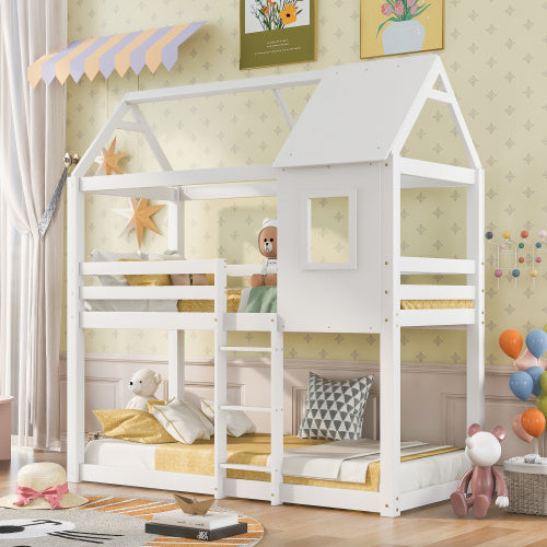 Treehouse Style Kids Bunk Bed